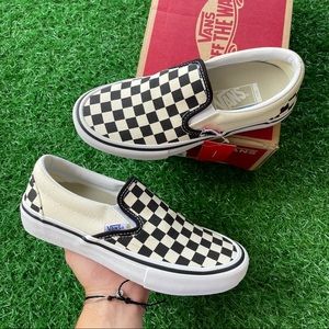 Vans Slip On Pro Checkerboard